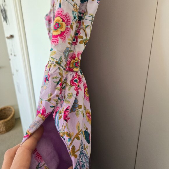 Floral ombre summer dress 2x with POCKETS!!! - Picture 3 of 8